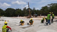 Dibangun pula mess dokter 8 kamar tidur dan mess perawat 90 kamar tidur, mess petugas 22 kamar tidur, ruang sterilisasi.Foto: Dok. Istimewa/Kementerian PUPR
