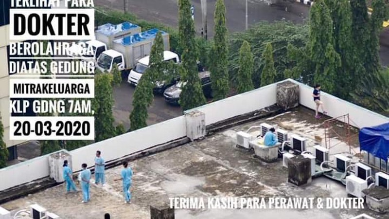 Aneka Foto Kampanye Dokter Tetap Kerja Lawan Corona