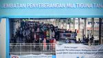 Suasana Pasar Tanah Abang di Tengah Wabah Corona