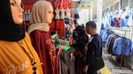 Suasana Pasar Tanah Abang di Tengah Wabah Corona