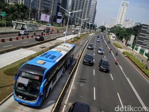 Ibu Kota Mulai Ramai, Ganjil-Genap Belum Dipakai