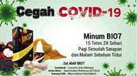 BIO7, Herbal Indonesia yang Ampuh Melawan Corona?
