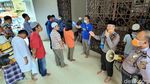 Gelar Salat Jumat, Warga Antre di Masjid Agung Kota Sukabumi