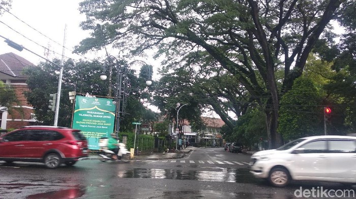 Macet di Kota Bandung menurun sejak diberlakukan work form home