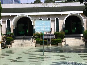 PSBB Total DKI, Masjid Sunda Kelapa Tiadakan Kegiatan Ibadah