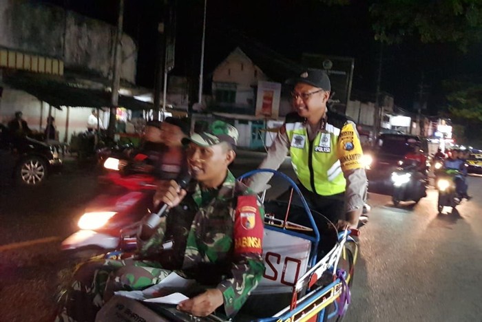Polresta Banyuwangi Gelar Safari Lawan Corona