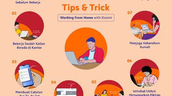 Xiaomi Indonesia mengingatkan untuk tetap tenang, selalu menjaga kebersihan badan, menghindari belanja berlebihan, dan mengikuti sumber informasi terpercaya. Tetap berpikir positif dan percaya sesuatu yang luar biasa akan terjadi. Foto: Xiaomi  