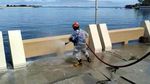 Pantai Losari hingga Bus di Makassar Disemprot Disinfektan