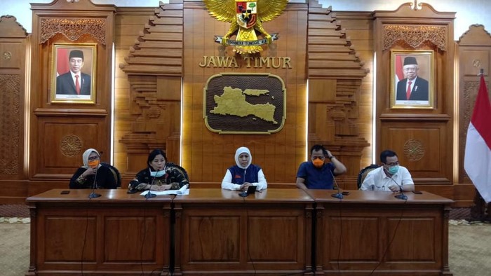 Pemprov Jawa Timur gelar jumpa pers