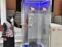 Wali Kota Risma terima bilik sterilisasi corona/