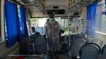Pantai Losari hingga Bus di Makassar Disemprot Disinfektan