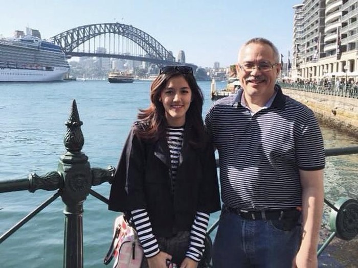 Ify Alyssa dan ayahanda, Tubagus Hanafi