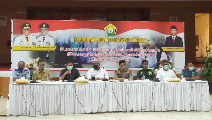 Pemerintah Provinsi Sulawesi Tenggara (Sultra) membentuk Satgas Pemuda Penanganan COVID-19.