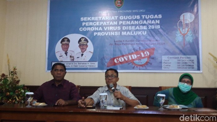 Gugus Tugas Percepatan Penanganan Corona Virus Disease 2019 (COVID-19) Maluku (Muslimin Abbas/detikcom)