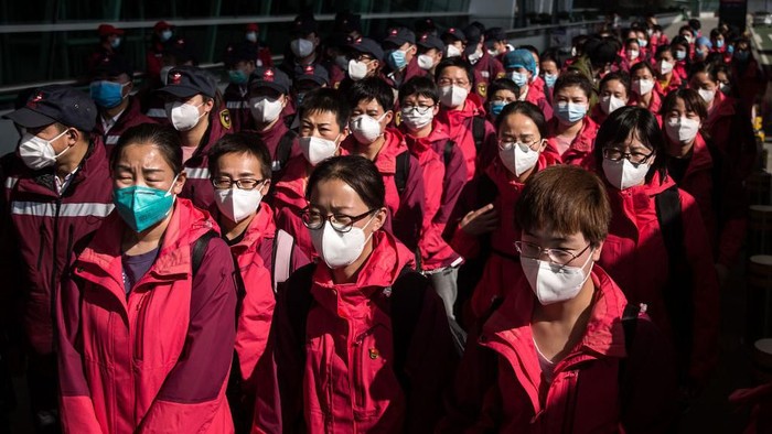 Suasana di Kota Wuhan yang Bangkit dari Corona Ribuan orang terinfeksi virus corona di Wuhan, China. Berbulan-bulan berjibaku lawan COVID-19, Wuhan bangkit dan laporkan tak ada kasus baru virus Corona.