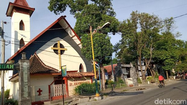 Jemaat Berkurang, Kebaktian Umat Kristiani  Klaten Tetap Khidmat