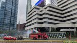 Jalan Sudirman-Thamrin Disemprot Disinfektan