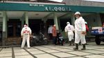 Melihat Perjuangan Relawan PMI Penyemprot Disinfektan Lawan Corona