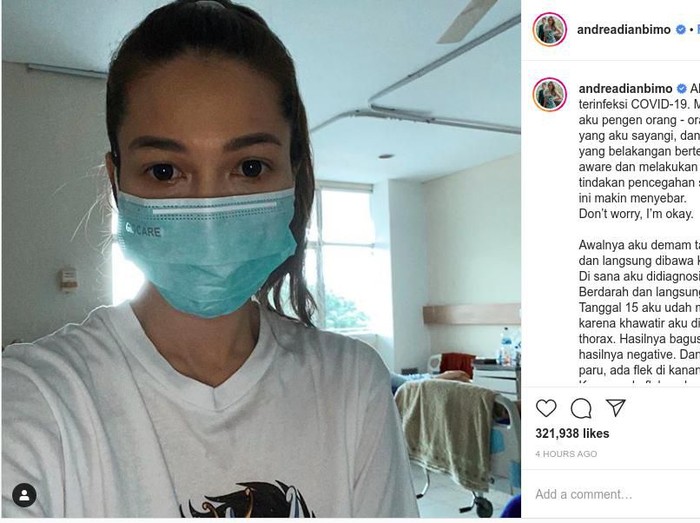 Unggahan Andrea Dian