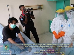 Ikut Bupati Simalungun Cek ODP Corona Tanpa APD, 2 Wartawan Jalani Isolasi