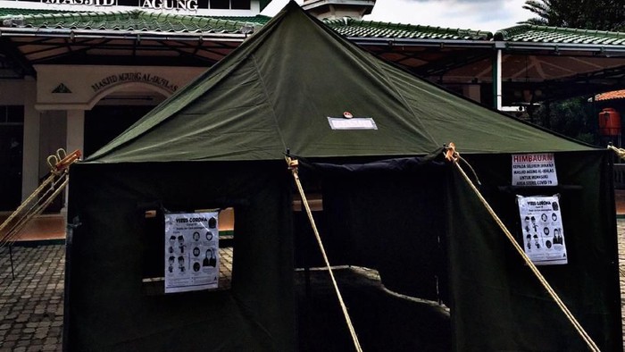Rumah Antivirus ( Dok. Remaja Masjid Agung Al Ikhlas Pondok Cabe)