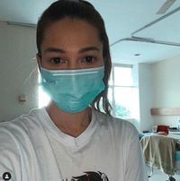 Andrea Dian saat dirawat di RS / 