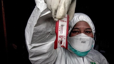 Jemput Bola Rapid Test Deteksi Corona ODP di Bogor