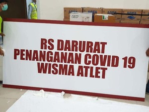 Pemerintah: RS Corona Wisma Atlet Jadi Barrier Awal, Kurangi Beban RS Rujukan