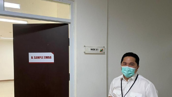Erick Thohir Cek Wisma Atlet Jadi RS Darurat Corona