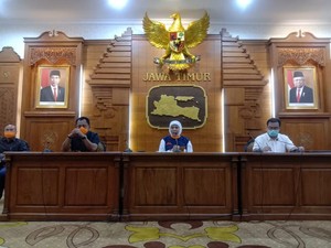 Khofifah Siapkan 1.613 Bed untuk Wabah Virus Corona di Jawa Timur