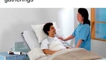 Ceritanya ada orang koma sejak Februari dan baru sadar. Dia mau mengadakan syukuran gede-gedean di rumahnya. Waduh! Foto: via Bored Panda