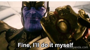 Kondisi Bumi saat ini digambarkan seperti ketika Thanos kesal melihat ulah manusia yang berbuat kerusakan di Bumi. Foto: via Bored Panda