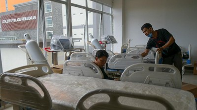 RS Darurat Corona di Wisma Atlet Mulai Digunakan Senin Besok
