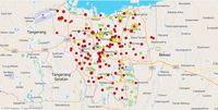 Peta Corona Jakarta, Ini Kelurahan Positif Corona Terbanyak