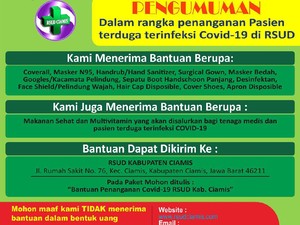 Stok APD Menipis, RSUD Ciamis: Cukup untuk Satu Minggu