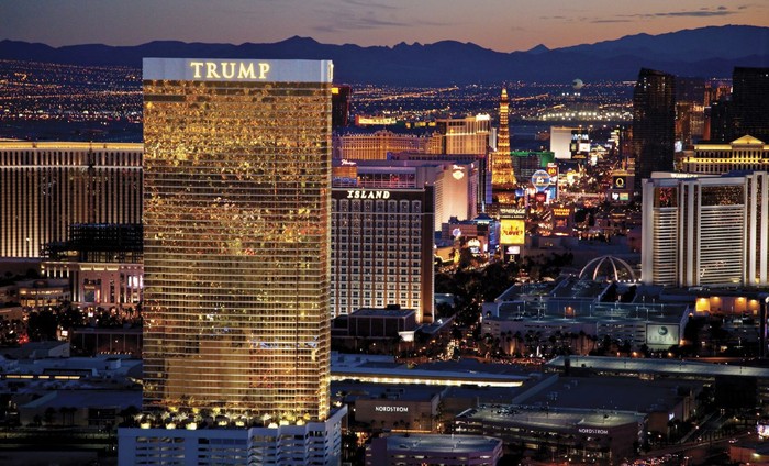 Hotel milik Presiden Trump.