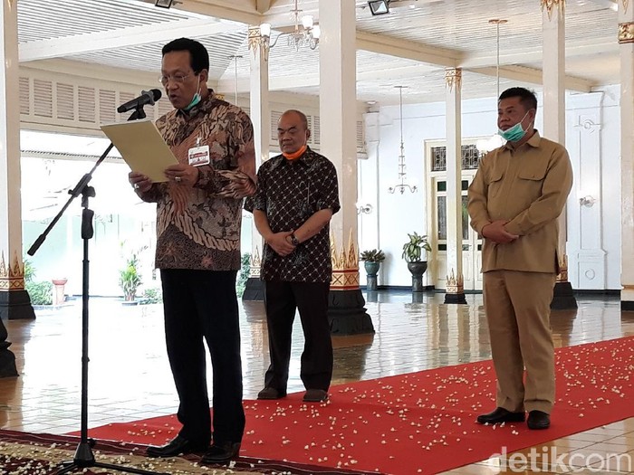 Sapa aruh Sri Sultan HB X terkait Virus Corona di Yogyakarta, Senin (23/3/2020).