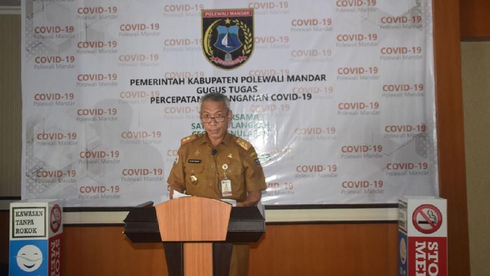 Juru Bicara Gugus Tugas Percepatan Penanganan COVID-19 Pemkab Polman Andi Suiab Nawawi (Dok. Istimewa)