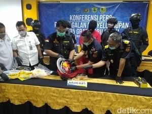 Penyelundupan 1 Kg Sabu di Paket Steamboat Listrik Digagalkan