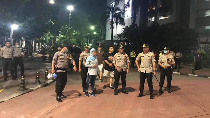 Polres Jaksel cek sentra kuliner di Bulungan, Kebayoran Baru