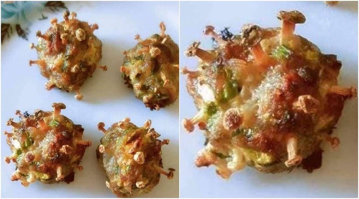 Gorengan Sel Virus Corona