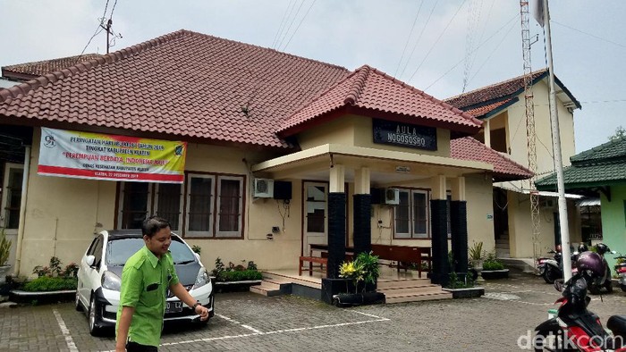 Kantor Dinas Kesehatan Pemkab Klaten di Jalan Pemuda Selatan, Senin (23/3/2020).