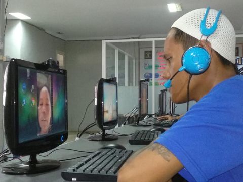 Cegah Corona, Rutan di Makassar Terapkan Kunjungan Online via Video Call