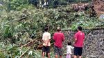 Penampakan Tebing Longsor yang Menimpa Rumah di Sukabumi