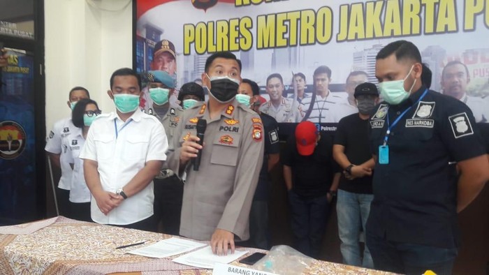 Polres Jakpus rilis kasus narkoba 4 anggota DPRD Gorontalo