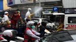 Dinkes Sukabumi juga Semprotkan Disinfektan di Jalanan