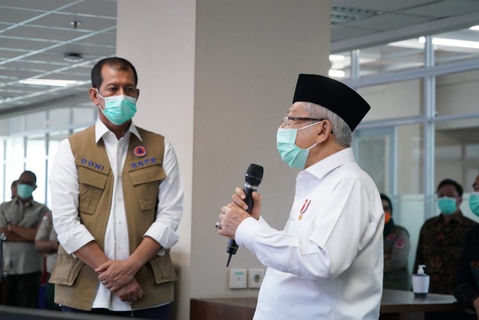 Wakil Presiden (Wapres) Maruf Amin