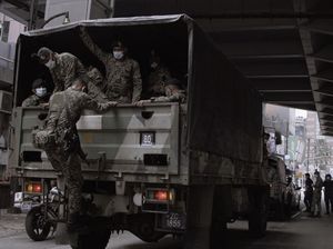 Potret Malaysia Dijaga Militer saat Lockdown Gegara Corona