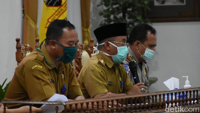 Pemkab Sumedang mengumumkan lonjakan kasus ODP Corona