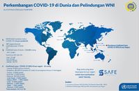 Kasus WNI Positif Corona di LN Jadi 69 Orang, 10 Sembuh dan 1 Meninggal 